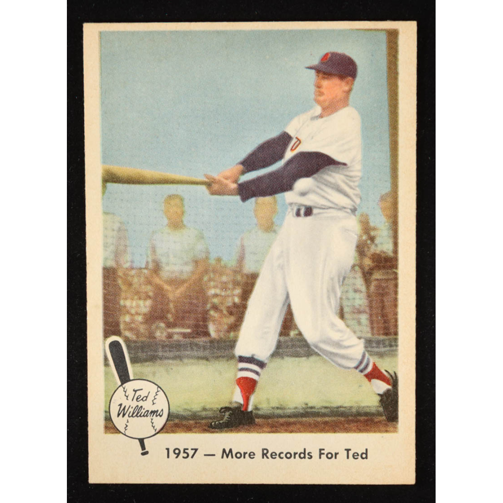 Ted Williams 1959 Fleer #60 More Records for Ted at PristineAuction.com