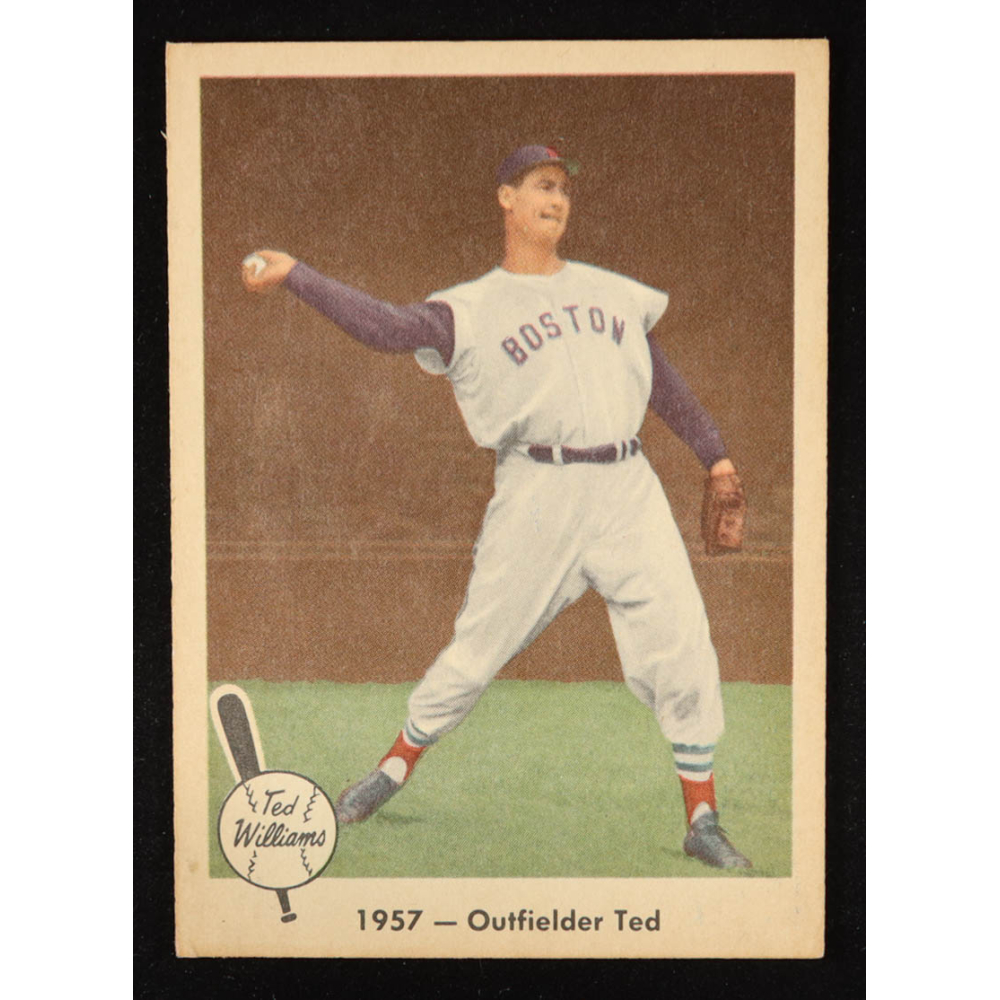 Ted Williams 1959 Fleer #61 1957 Outfielder Ted at PristineAuction.com