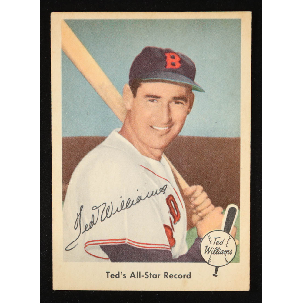 Ted Williams 1959 Fleer #63 AS Record at PristineAuction.com