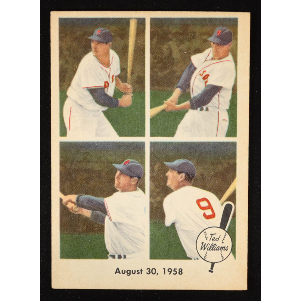 Ted Williams 1959 Fleer #65 1958 August 30 at PristineAuction.com