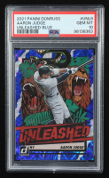 Aaron Judge 2021 Donruss Unleashed Blue #8 #213/249 (PSA 10) at PristineAuction.com