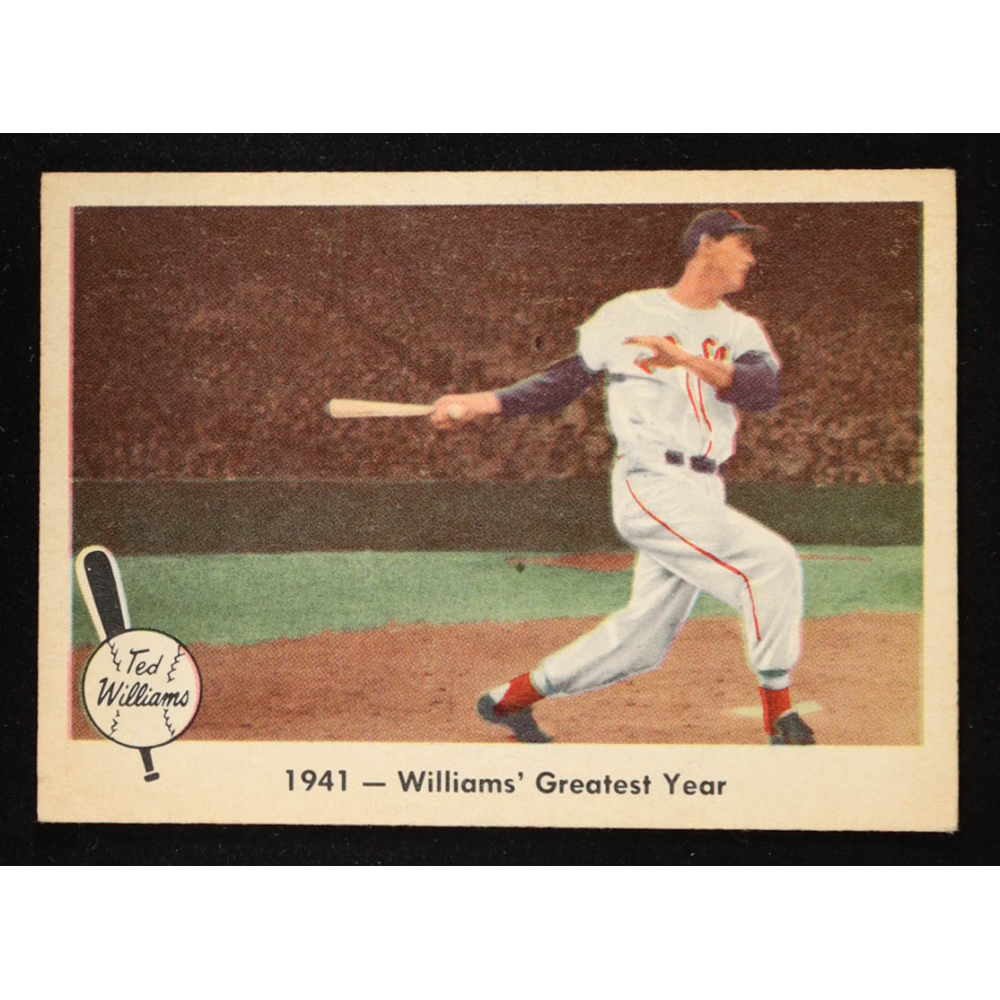 Ted Williams 1959 Fleer #16 1941 Greatest Year at PristineAuction.com