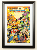 1984 "Transformers" Custom Framed Print Display at PristineAuction.com