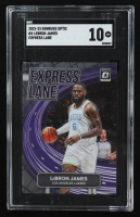 LeBron James 2022-23 Donruss Optic Express Lane #4 (SGC 10) at PristineAuction.com