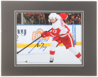 Pavel Datsyuk Signed Red Wings 11x14 Custom Matted Photo Display (JSA) at PristineAuction.com