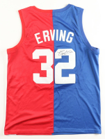 Julius "Dr. J" Erving Signed 76ers Mitchell & Ness Authentic Jersey (JSA) at PristineAuction.com