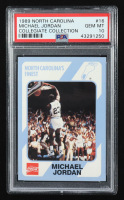 Michael Jordan 1989-90 North Carolina Collegiate Collection #16 (PSA 10) at PristineAuction.com