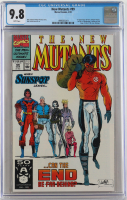 1991 "The New Mutants" #99 Marvel Comic Book (CGC 9.8) at PristineAuction.com