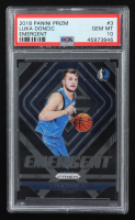 Luka Doncic 2018-19 Panini Prizm Emergent #3 RC (PSA 10) at PristineAuction.com