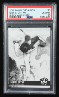 Shohei Ohtani 2018 Diamond Kings Black and White Variations #73 RC (PSA 10) at PristineAuction.com