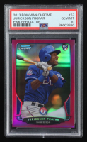 Jurickson Profar 2013 Bowman Chrome Pink Refractors #57 RC #32/35 (PSA 10) at PristineAuction.com