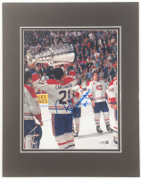 Guy Carbonneau Signed Canadiens 11x14 Custom Matted Photo Display (JSA) at PristineAuction.com