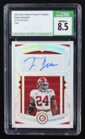 Terrell Lewis 2020 Panini National Treasures Collegiate Rookie Autographs Silver #12 RC #25/25 (CSG 8.5) at PristineAuction.com