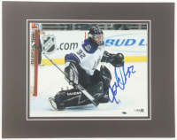 Jonathan Quick Signed Kings 11x14 Custom Matted Photo Display (JSA) at PristineAuction.com