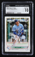Bobby Witt Jr. 2022 Topps Holiday #HW150 RC (CGC 10) at PristineAuction.com