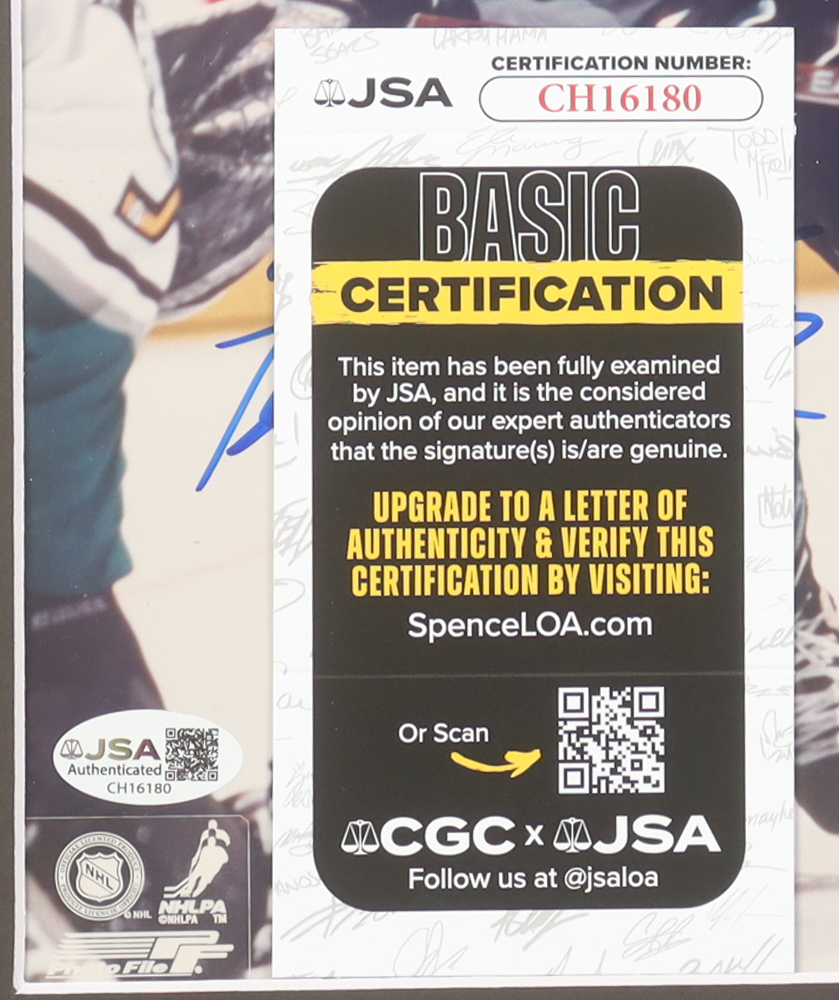 Patrick Marleau Signed Sharks 11x14 Custom Matted Photo Display (JSA) at PristineAuction.com Patrick Marleau Signed Sharks 11x14 Custom Matted Photo Display (JSA) at PristineAuction.com