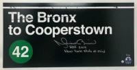 Mariano Rivera Signed "Bronx to Cooperstown" LE 10x20 Photo Inscribed "HOF 2019" & "New York State of Mind" (Steiner) at PristineAuction.com