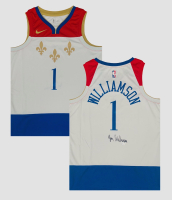 Zion Williamson Signed Pelicans Nike Jersey (Fanatics) at PristineAuction.com