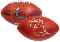 Matthew Stafford & Cooper Kupp Signed Official NFL "The Duke" Super Bowl LVI Logo Game Ball Football (Fanatics) at PristineAuction.com