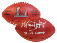 Matthew Stafford Signed "The Duke" Super Bowl LVI Logo Football Inscribed "SB LVI Champs" (Fanatics) at PristineAuction.com