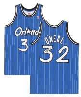 Shaquille O'Neal Signed Magic Mitchell & Ness Jersey (Fanatics) at PristineAuction.com