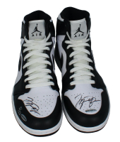 Michael Jordan Signed LE Pair of Legacy Edition 1's & 22's Basketball Shoes (UDA) at PristineAuction.com