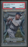Babe Ruth 2025 Topps Tribute #56 (PSA 10) at PristineAuction.com