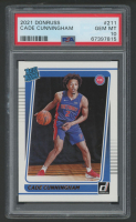 Cade Cunningham 2021-22 Donruss #211 RR RC (PSA 10) at PristineAuction.com