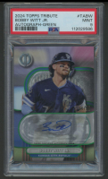 Bobby Witt Jr. 2024 Topps Tribute Autograph Green #TABW #14/99 (PSA 9) at PristineAuction.com