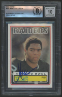 Marcus Allen Signed 1983 Topps #294 DP RC (BGS | Auto 10) at PristineAuction.com