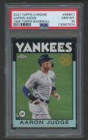 Aaron Judge 2021 Topps Chrome / 1986 Topps #86BC1 (PSA 10) at PristineAuction.com