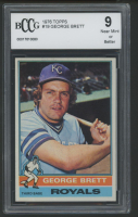 George Brett 1976 Topps #19 (BCCG 9) at PristineAuction.com