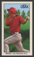 Mike Trout 2010 TRISTAR Obak National Convention VIP Mini #N28 RC at PristineAuction.com