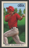 Mike Trout 2010 TRISTAR Obak National Convention VIP Mini #N28 RC at PristineAuction.com