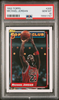 Michael Jordan 1992 Topps #205 (PSA 10) at PristineAuction.com