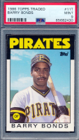 Barry Bonds 1986 Topps Traded #11T XRC (PSA 9) at PristineAuction.com