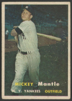Mickey Mantle 1957 Topps #95 at PristineAuction.com