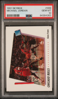 Michael Jordan 1991 Skybox #408 (PSA 10) at PristineAuction.com