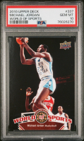 Michael Jordan 2010 Upper Deck World of Sports #337 (PSA 10) at PristineAuction.com