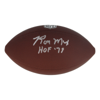 Ron Mix Signed NFL Football Inscribed "HOF '79" (Schwartz) at PristineAuction.com