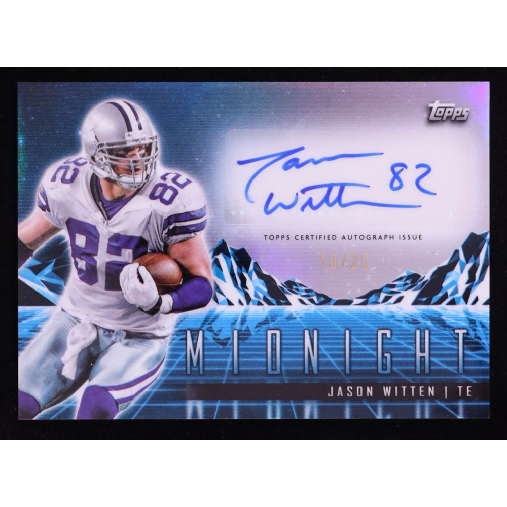 Jason Witten 2024 Topps Midnight Horizon Signatures Moonrise #HZSJW #10/25 at PristineAuction.com