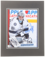 Andrei Vasilevskiy Signed Lightning 11x14 Custom Matted Photo Display (JSA) at PristineAuction.com
