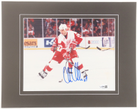 Chris Chelios Signed Red Wings 11x14 Custom Matted Photo Display (JSA) at PristineAuction.com