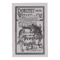 Clarence Swenson &Jerry Maren Signed 2008 Oz-Stravaganza Program Guide Inscribed "Lollipop Kid" (JSA) at PristineAuction.com