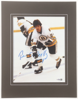 Terry O'Reilly Signed Bruins 11x14 Custom Matted Photo Display (JSA) at PristineAuction.com
