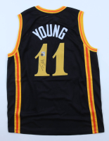 Trae Young Signed Jersey (Beckett & Young) at PristineAuction.com