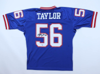 Lawrence Taylor Signed Giants Mitchell & Ness Authentic Jersey With Super Bowl XXV Patch (Fanatics) at PristineAuction.com