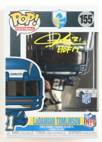LaDainian Tomlinson Signed Chargers #155 Funko Pop! Vinyl Figure Inscribed "HOF 17" (Beckett) at PristineAuction.com