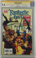2008 "The Fantastic Four" Issue #554C Marvel Comic Book Signed By (4) with Stan Lee, Bryan Hitch, Arthur Suydam & Mark Millar (CGC 9.8) at PristineAuction.com
