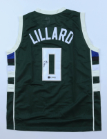 Damian Lillard Signed Jersey (Beckett & Lillard) at PristineAuction.com